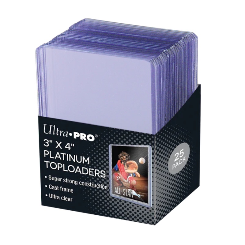Ultra-PRO: 3"x4" Platinum Toploader