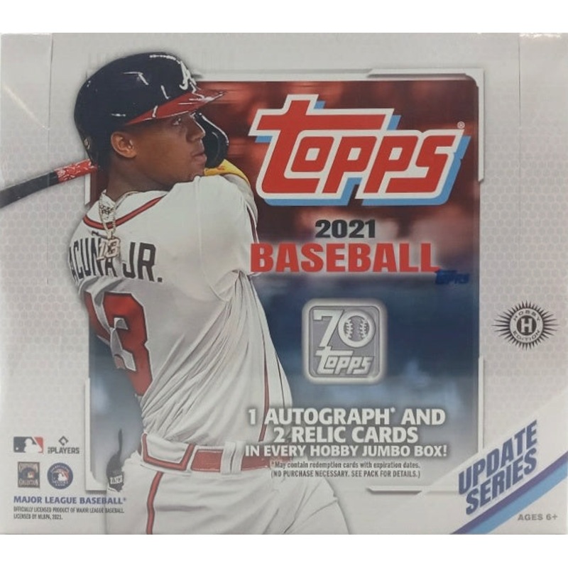 2021 Topps Update Series Baseball Hobby Jumbo Box
