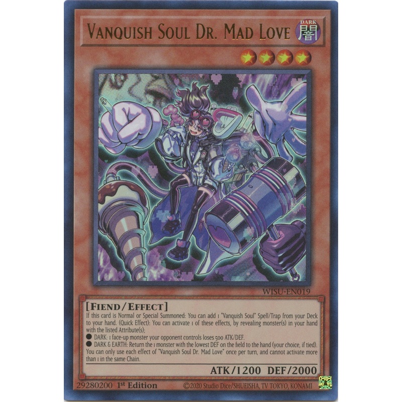 Vanquish Soul Dr. Mad Love [WISU-EN019] Ultra Rare