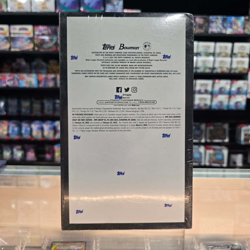 2021 Bowman Draft Box (24 Pack Box) (1st Edition)