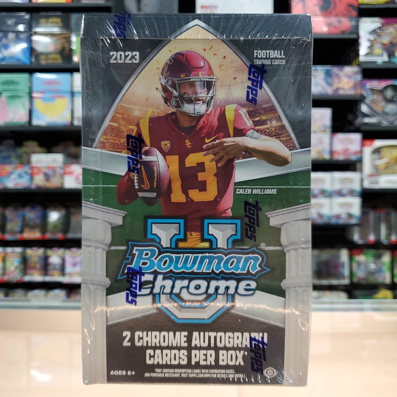2023 Bowman Chrome University Football Hobby Box