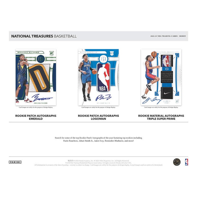 2022-23 National Treasures Basketball Hobby Box
