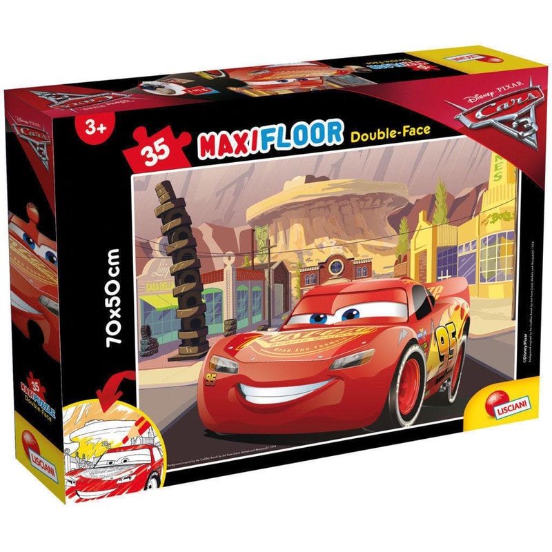 DISNEY PUZZLE DF MAXI FLOOR 35 CARS 3 - GO! GO! GO!