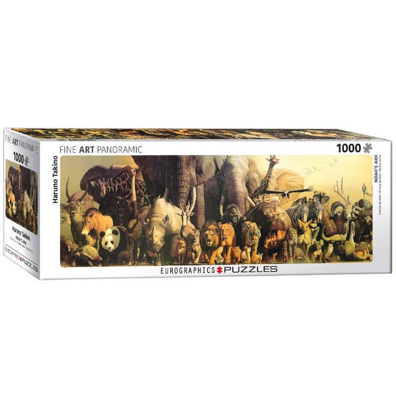 1000 Piece Panorama Puzzle - Noah's Ark by Haruo Takino