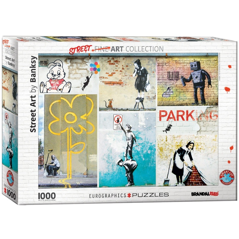 1000 Piece Jigsaw Puzzle - Banksy: Banksy Art