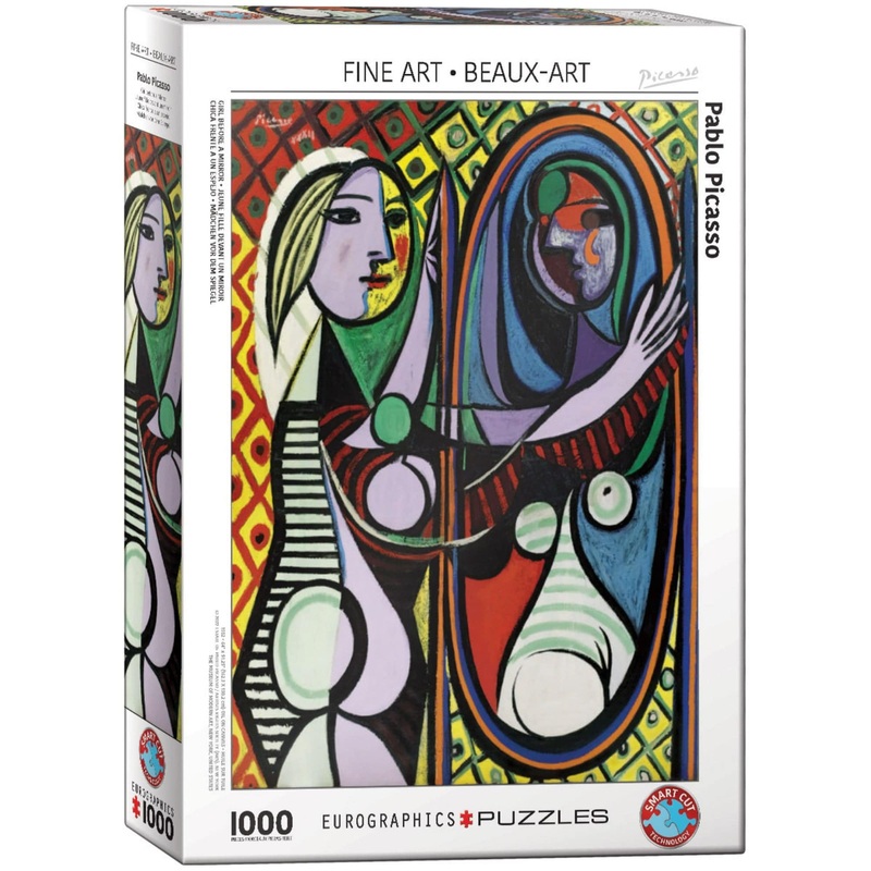 1000 Piece Puzzle - Picasso, Pablo: Picasso-Girl inFront of Mirror