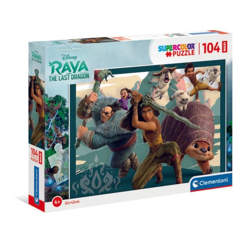 104 Piece Maxi Puzzle - Raya and the Last Dragon