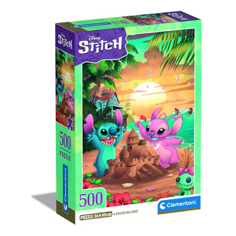 500 pieces Stitch & Angel