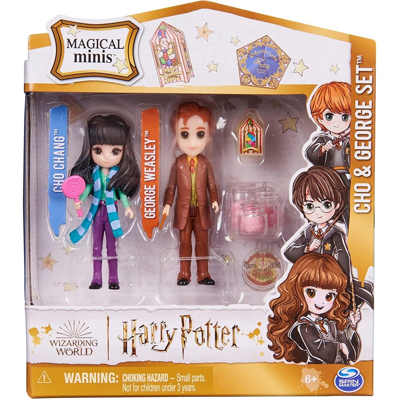 WIZARDING WORLD Set Amicizia Hogsmeade George Weasley & Cho Chang