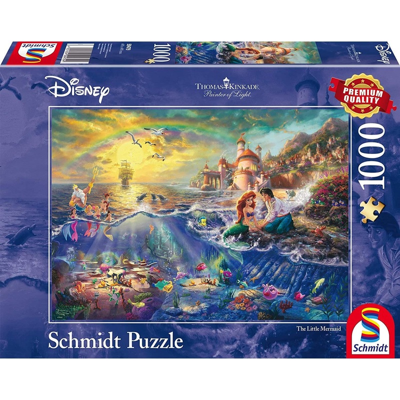 1000 Piece Puzzle - Disney: Ariel