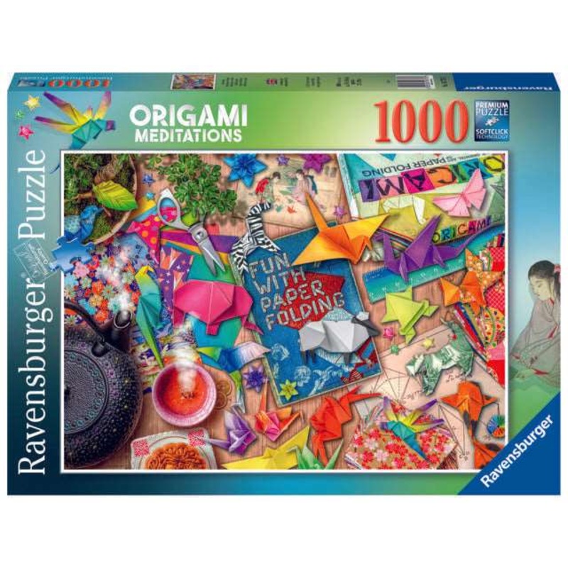 1000 Piece Puzzle - Meditation and Origami