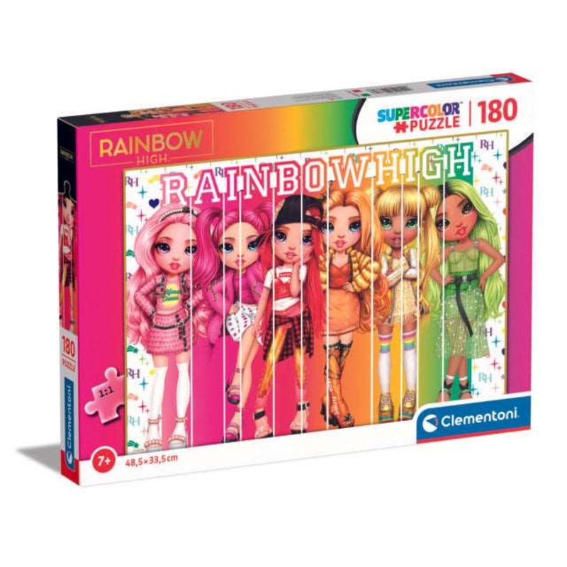 180 Piece Puzzle - Rainbow High