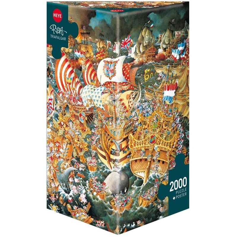 2000 Piece Puzzle - Triangular: Trafalgar, Ryba