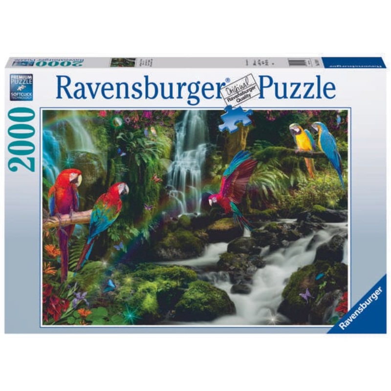 2000 Piece Puzzle - Parrot Paradise