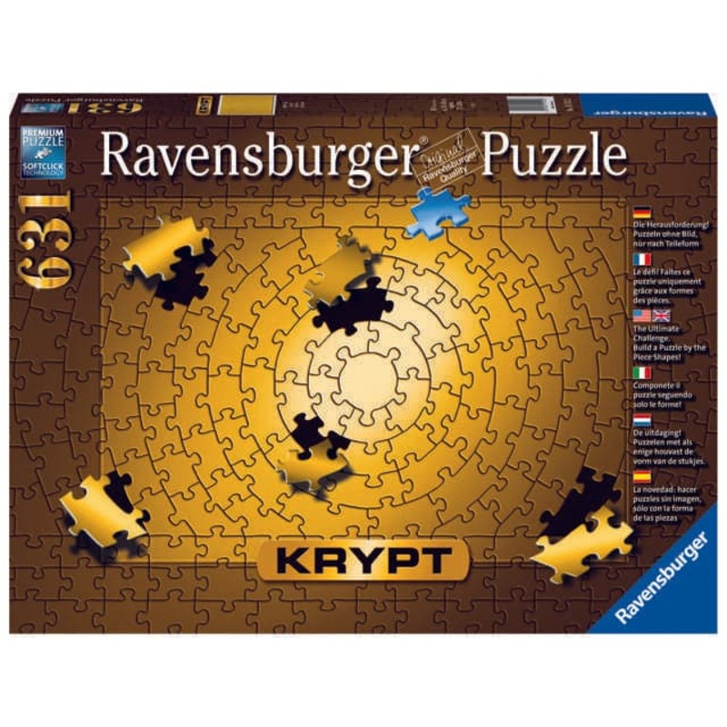 631 Piece Puzzle - Krypt Gold