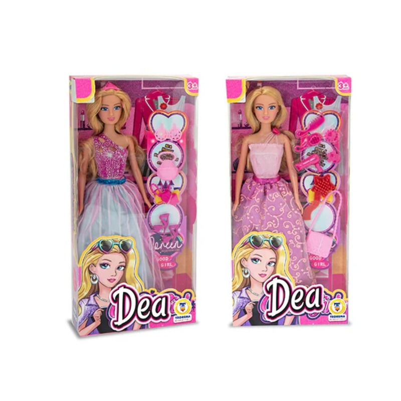 DEA - PRINCESS DOLL WITH ACCESSORIES 2 ASS 31 CM