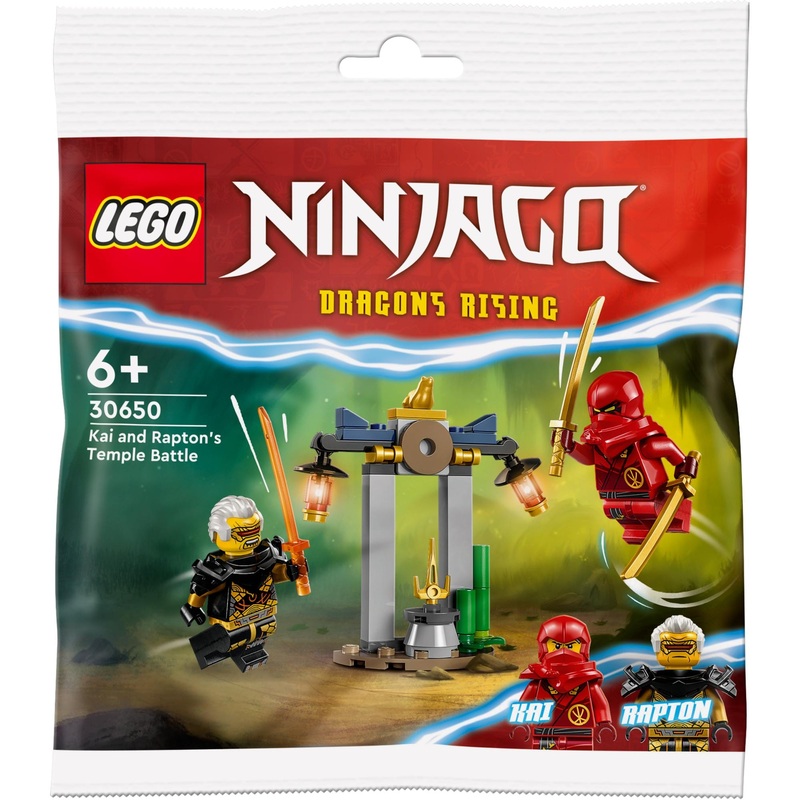 POLYBAG - NINJAGO - Battle in Kai and Rapton's temple