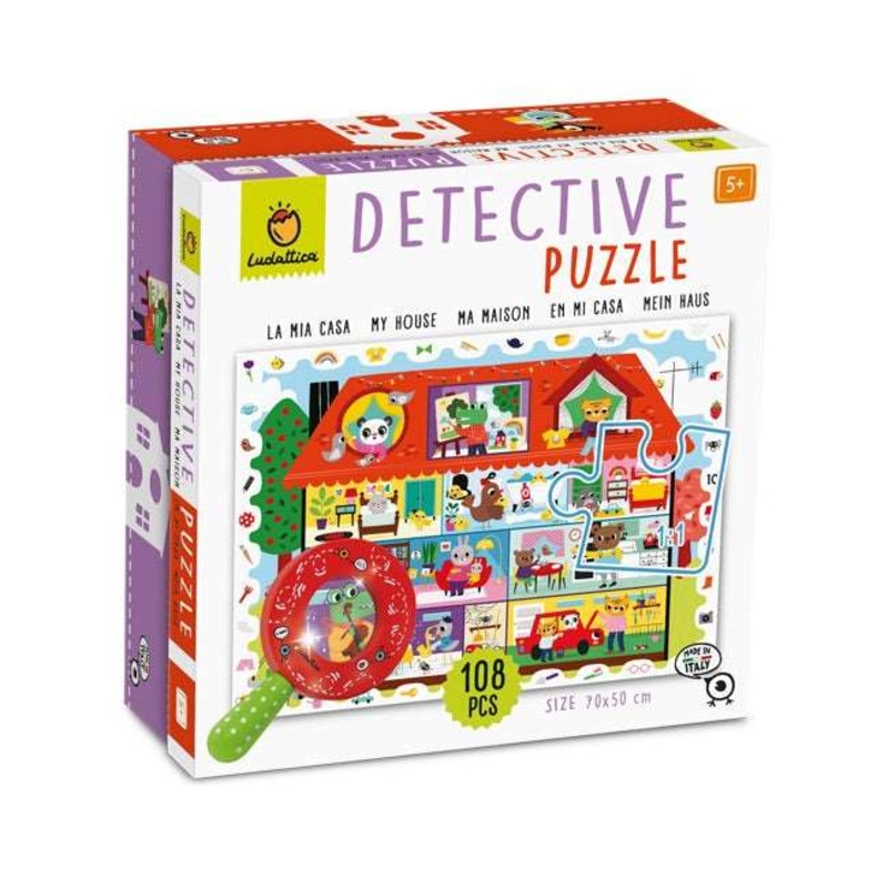 108 Piece Puzzle - Baby Detective: My Home