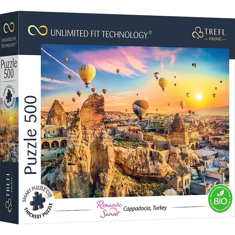 UFT 500 Piece Puzzle - Romantic Sunset: Cappadocia, Turkey