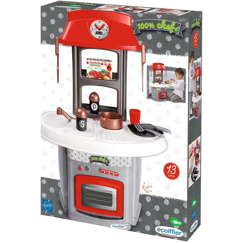 100% Chef - Full kitchen with 13 accessories