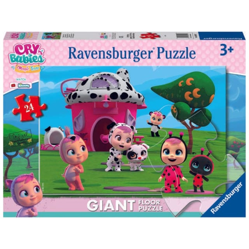 24 Piece Giant Floor Puzzle - Cry Babies