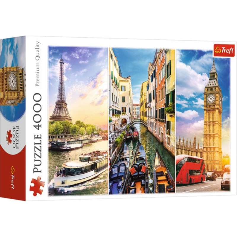Puzzle da 4000 Pezzi - Trip around Europe