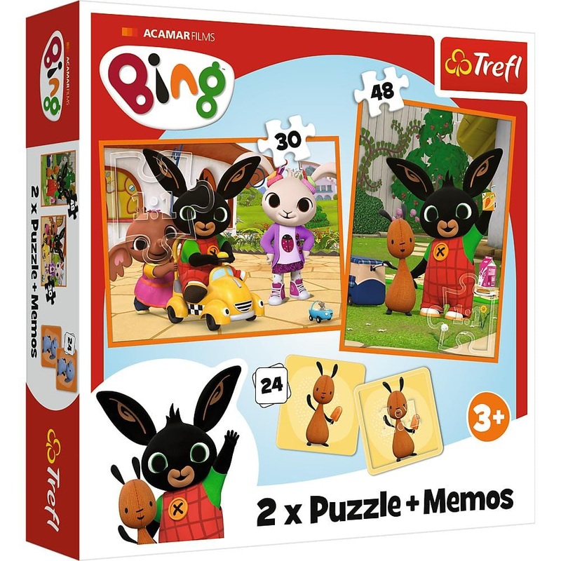 2 Puzzle in 1 + Memos - Bing: Bing with Friends