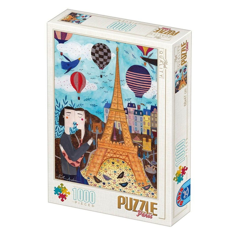 Puzzle 1000 pieces - Andrea Krti - Paris