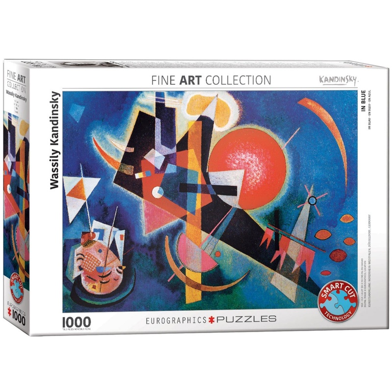 Puzzle da 1000 Pezzi - Kandinsky, Wassily: In Blue by Wassily Kandinsky
