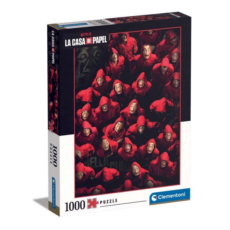 1000 Piece Puzzle - The Paper House: Money Heist