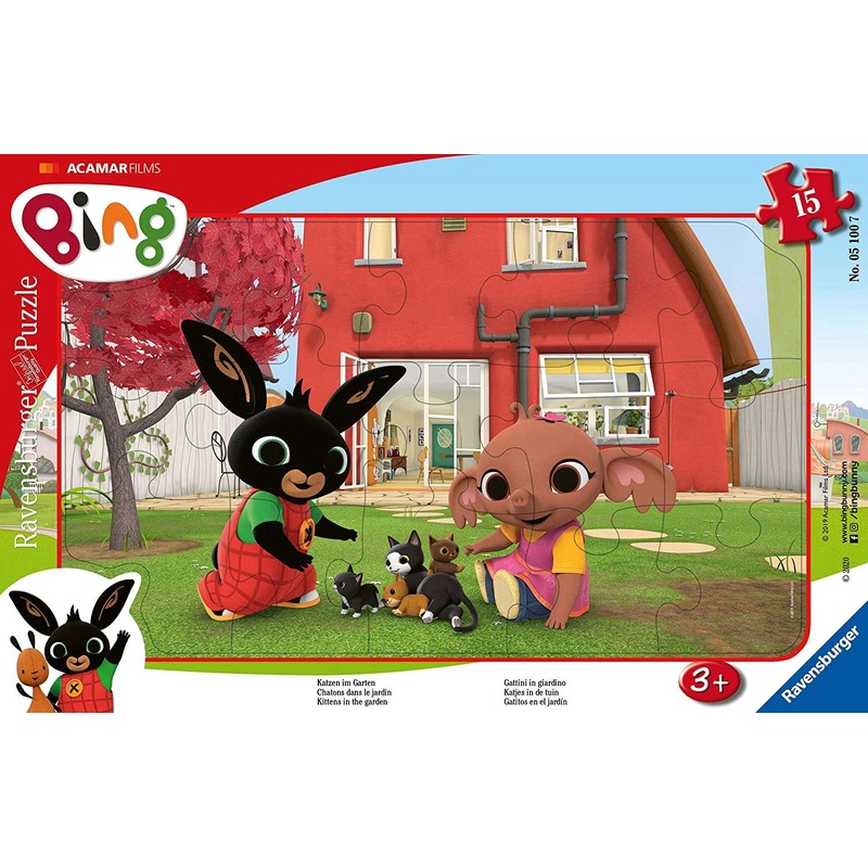 15 Piece Jigsaw Puzzle - Framed Jigsaw Puzzle: Bing