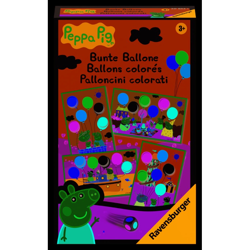 Peppa Pig - Colored Balloons