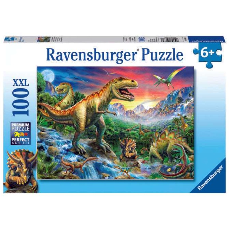 100 Piece XXL Puzzle - Prehistoric Dinosaurs