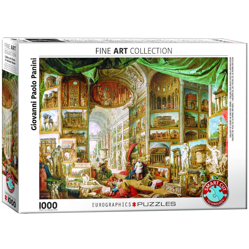 1000 Piece Puzzle - Gallery of antique Rome