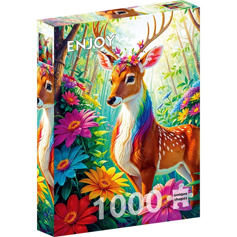 1000 piece puzzle - Magical Deer