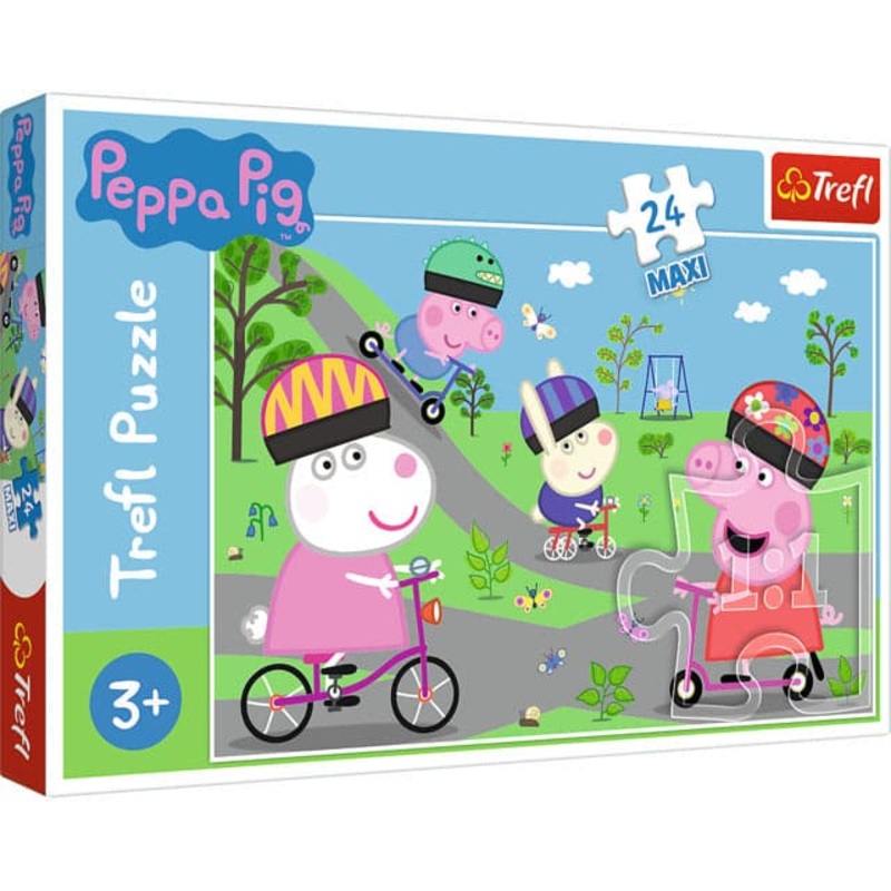 24 Piece Maxi Puzzle - Peppa Pig: Peppa's Active Day
