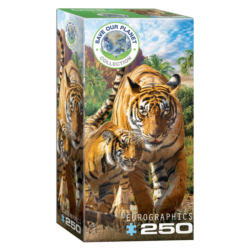 250 Piece Puzzle - Tigers