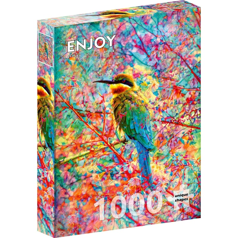 1000 piece puzzle - Happy Bird