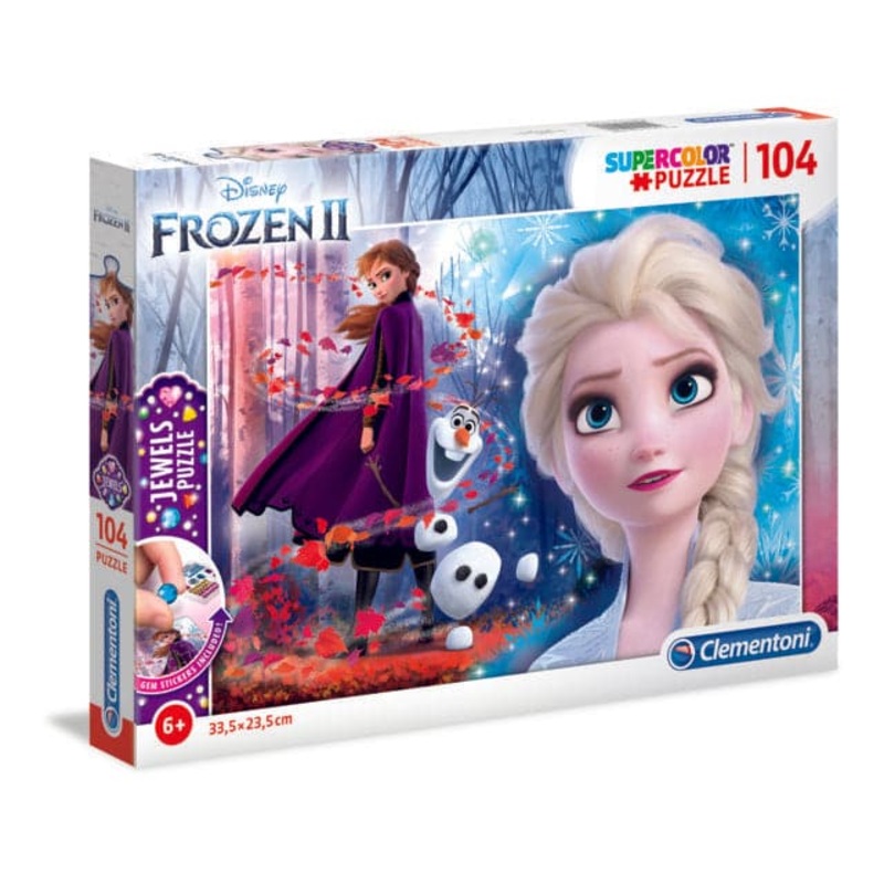 Puzzle da 104 pezzi - Jewels: Frozen 2