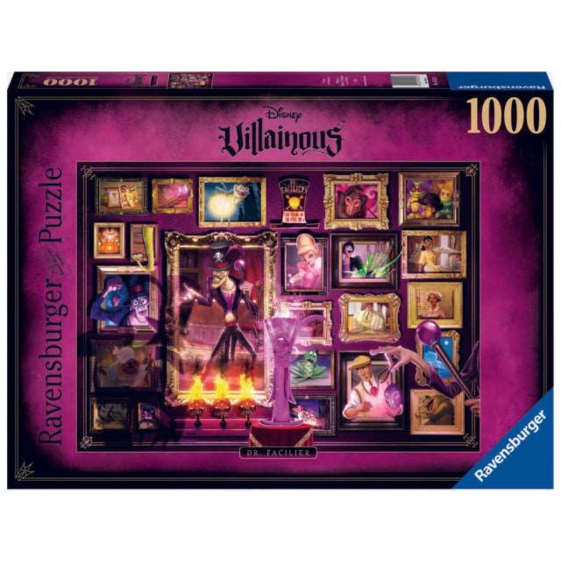 1000 Piece Puzzle - Villainous: Dr. Facilier
