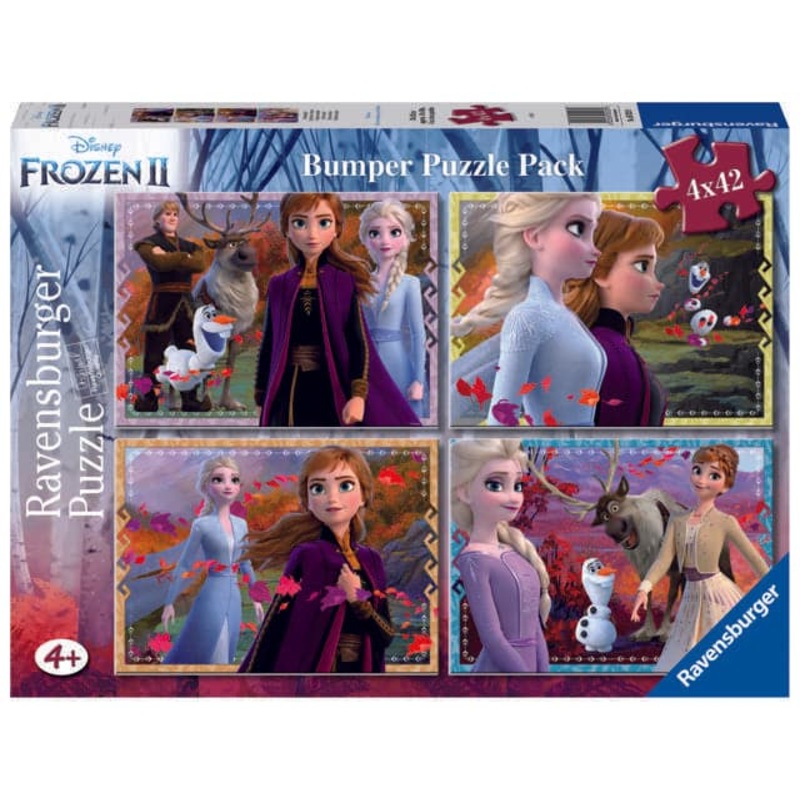 4 42 Piece Puzzles - Frozen 2