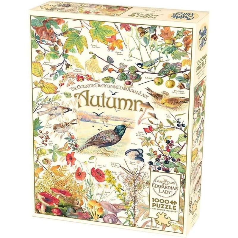 Cobble Hill (1000 pezzi) - Country Diary: Autumn