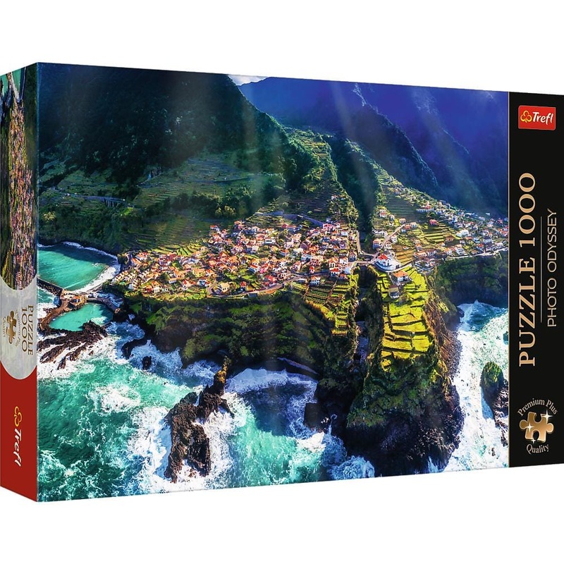 Premium Plus 1000 Piece Puzzle - Photo Odyssey: Madeira Island, Portugal