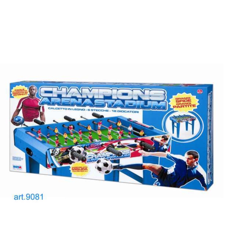 WOOD FOOTBALL GAME WITH LEGS