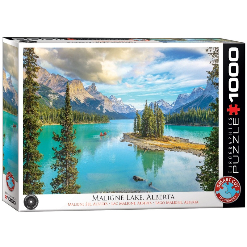 1000 Piece Puzzle - Malign Lake Alberta