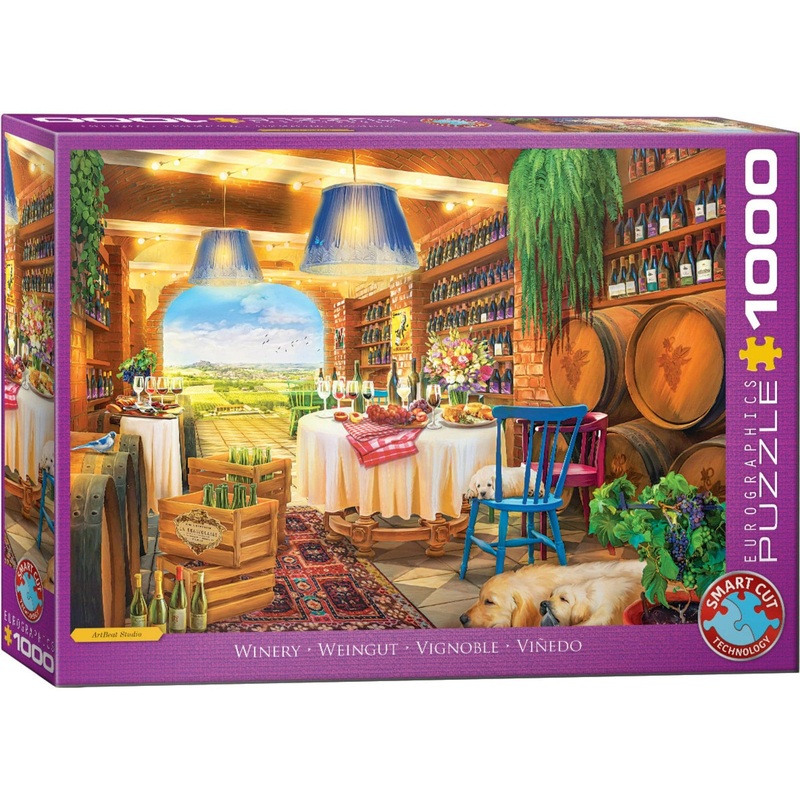 1000 Piece Puzzle - Winery