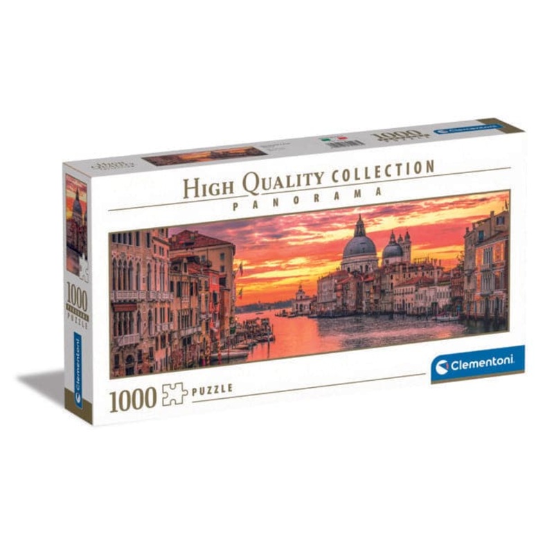 1000 Piece Puzzle - Panorama - Venice: The Grand Canal