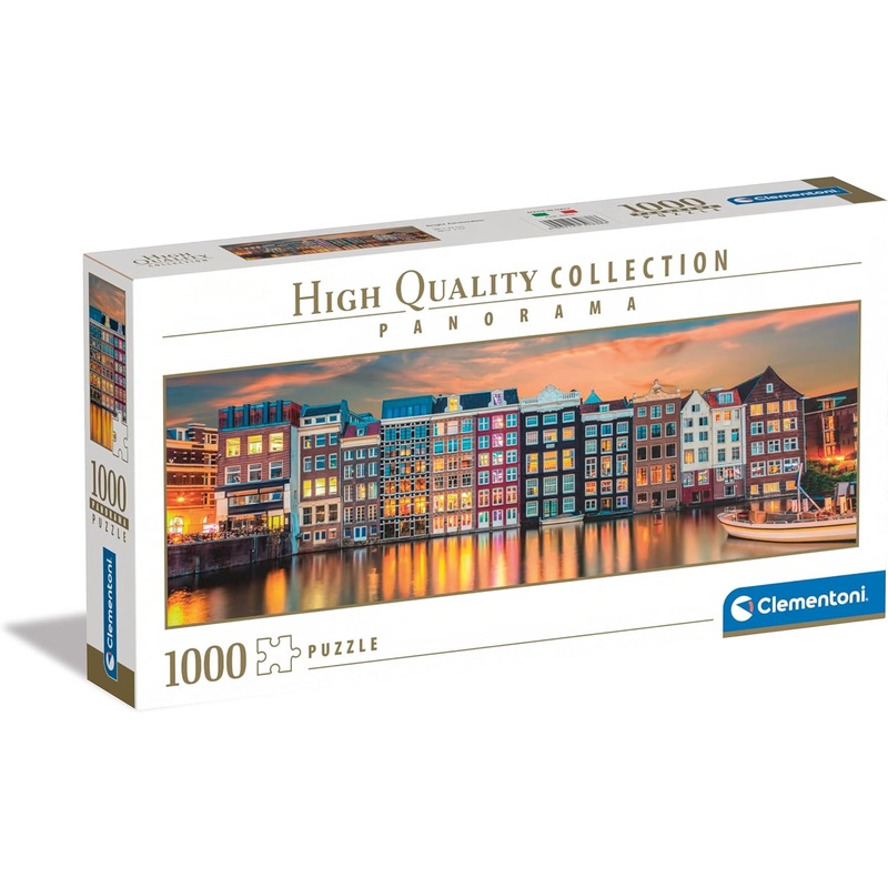 1000 pieces Panorama - Bright Amsterdam