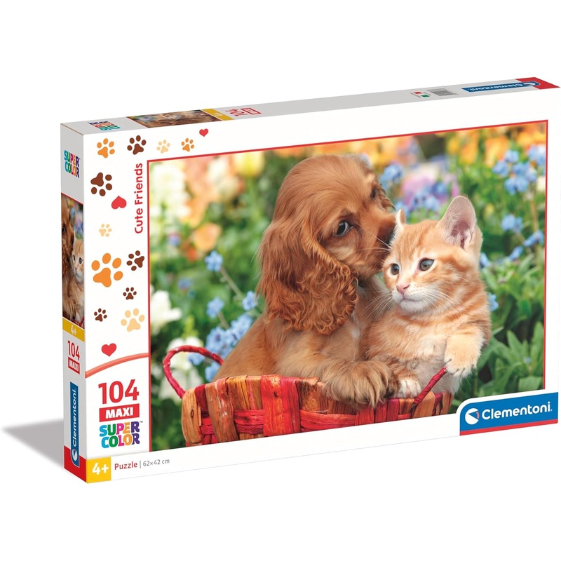104 Piece Maxi Puzzle - Cute Friends