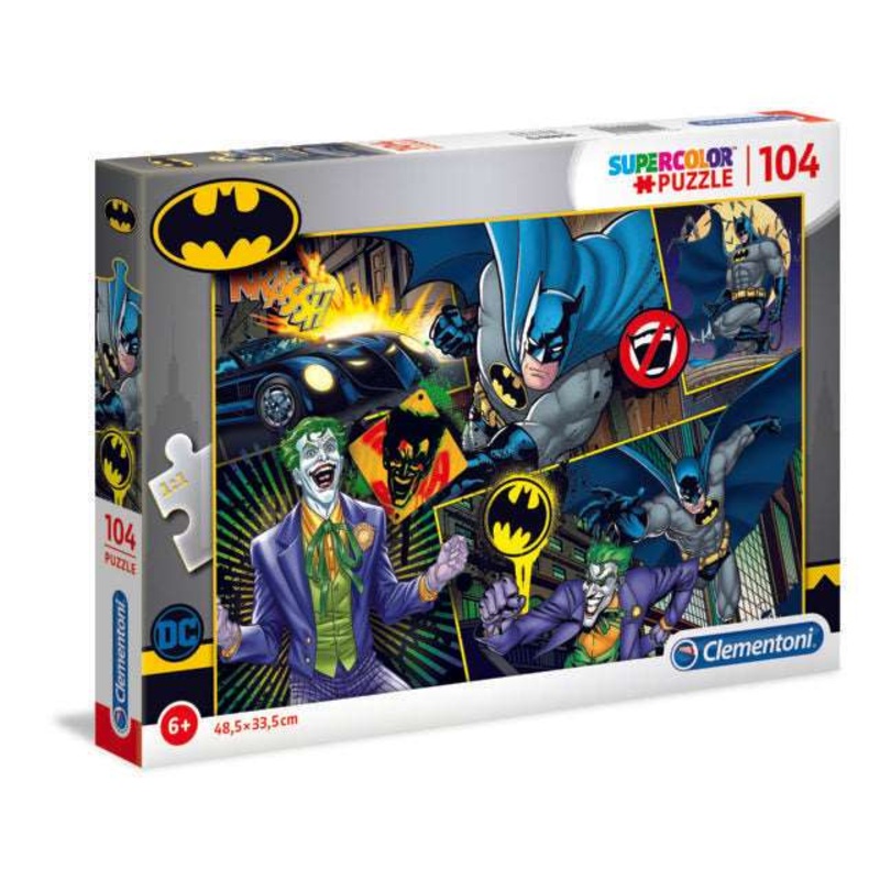 104 Piece Puzzle - Supercolor: Batman